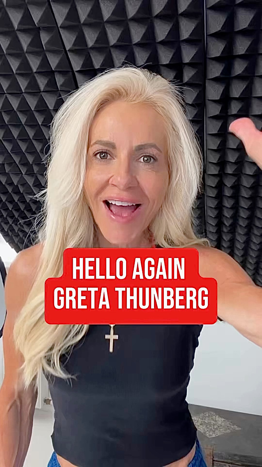 Greta strikes again