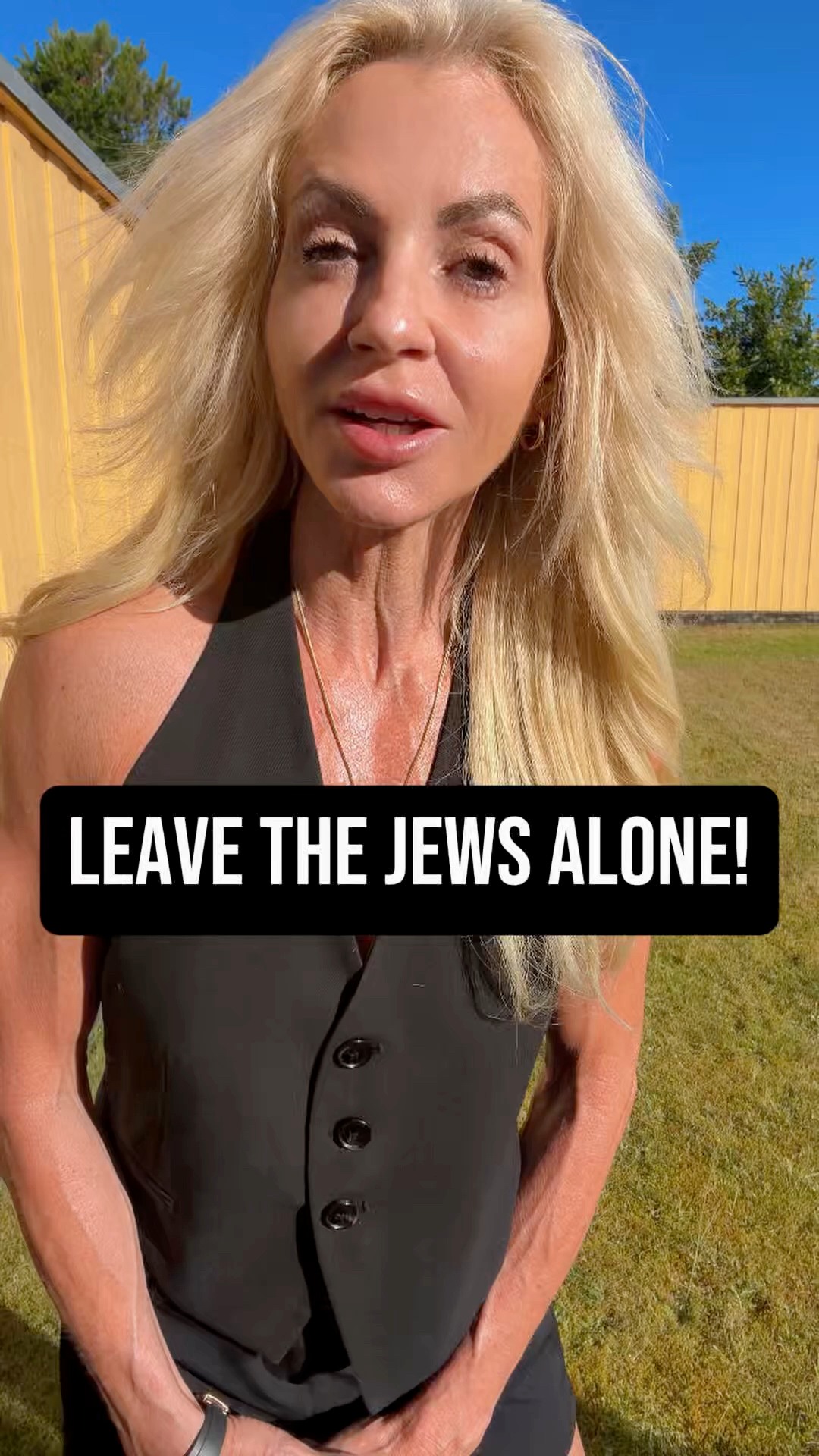 Leave the Jews alone!