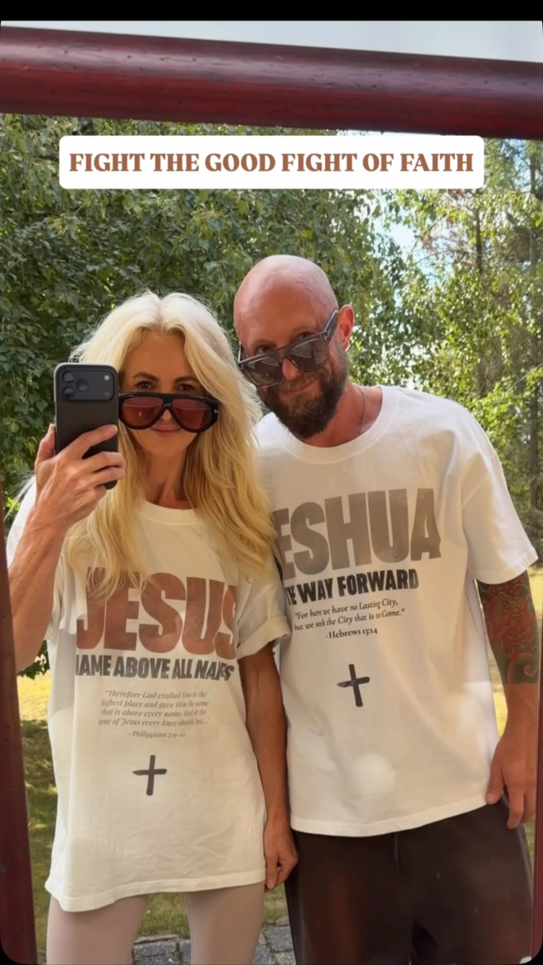 Fight the good fight of the faith