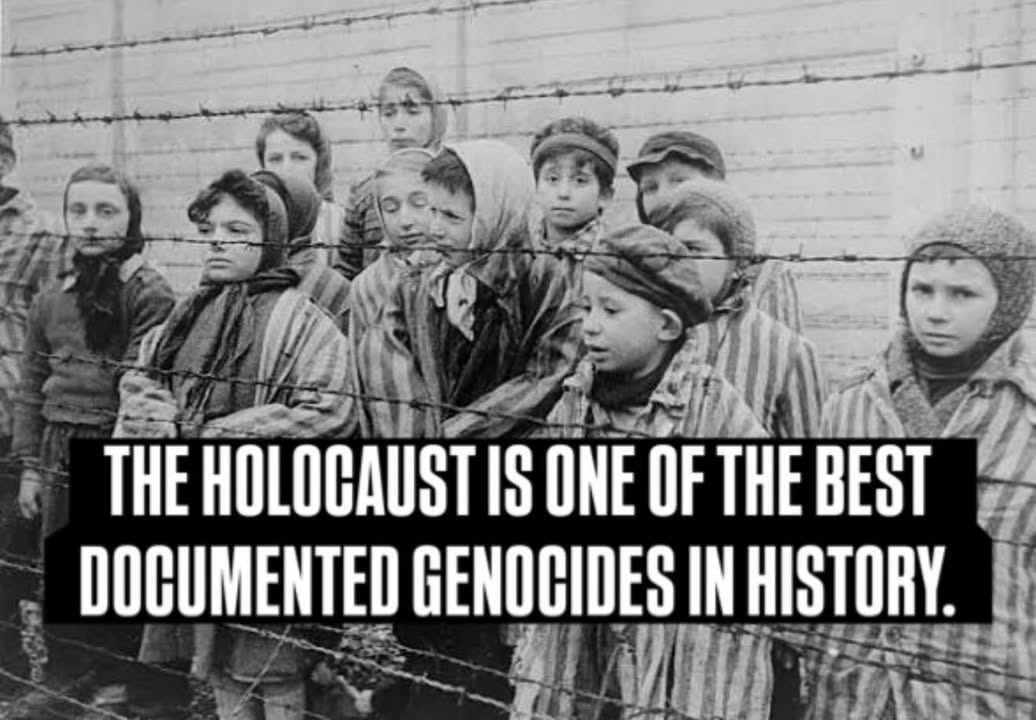 Every time some conspiratorial soul claims the Holocaust never happened, or that…