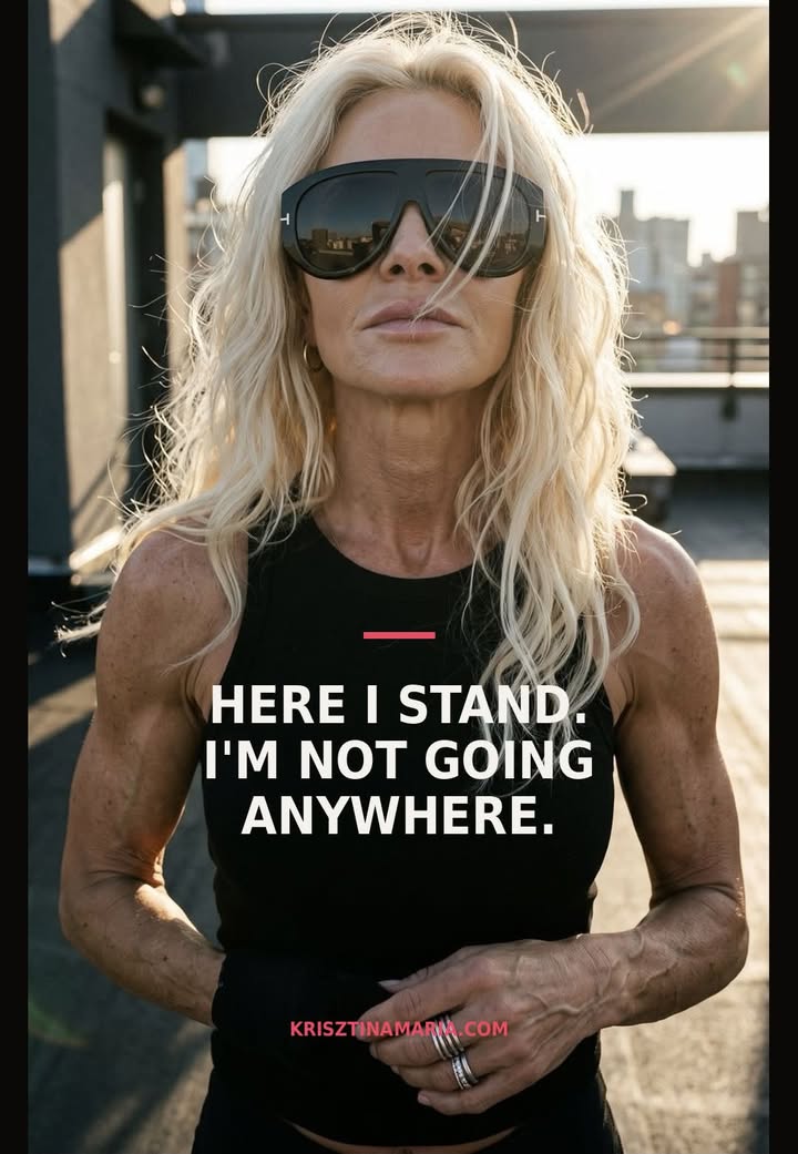 Here I stand. I'm not going anywhere