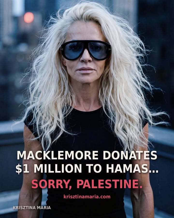 Macklemore is giving a million dollars to Palestine