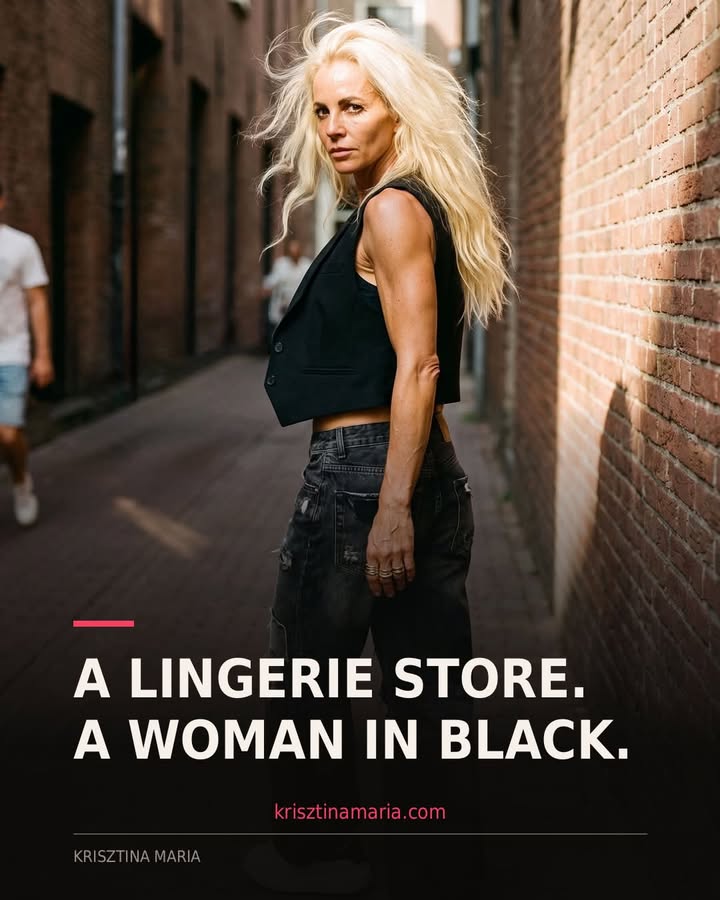 A few days ago I walked into a lingerie store
