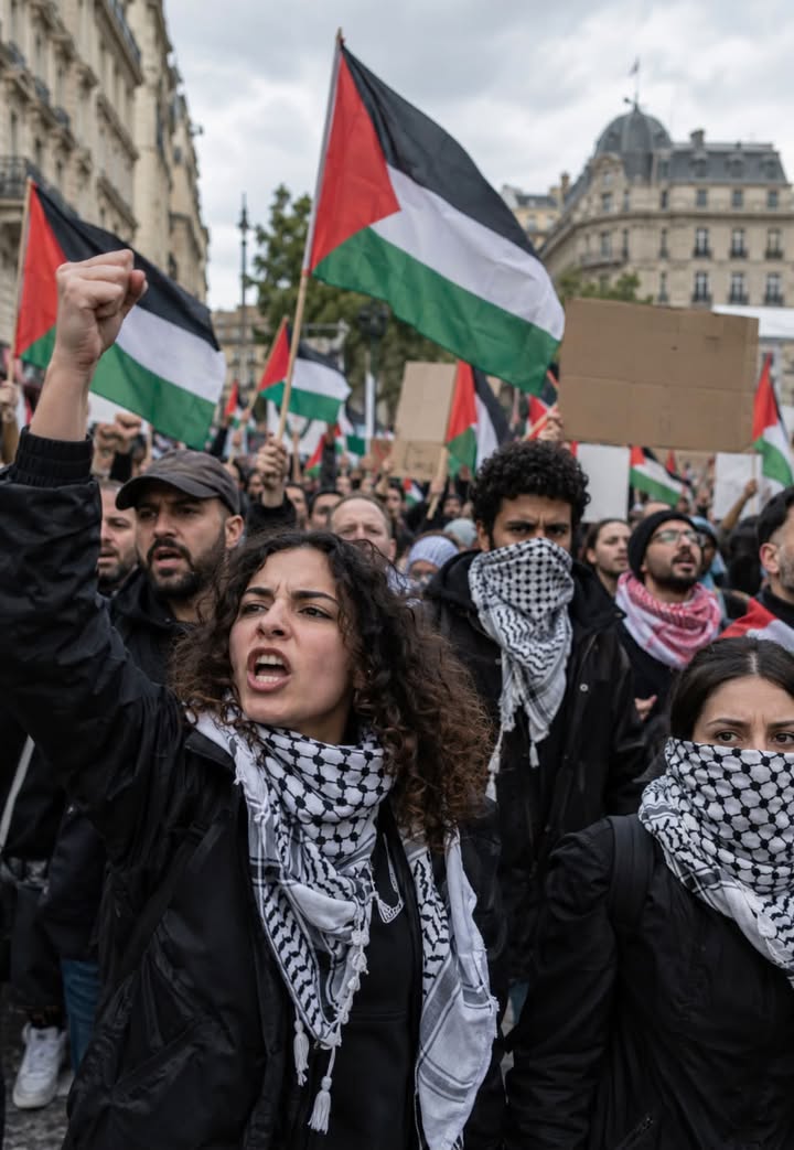 Why do so many people in the pro-Palestine crowd look angry, pale, and unhealthy…